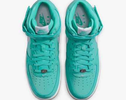 Men's Nike Air Force 1 Mid Washed Teal Shoes