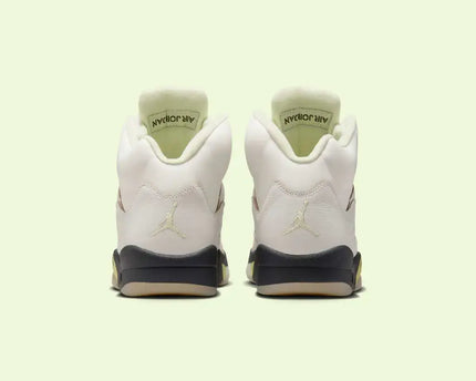 Men's Nike Air Jordan 5 Retro Luminous Green Shoes