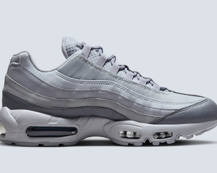 Men's Nike Air Max 95 Grey Midnight Navy Shoes