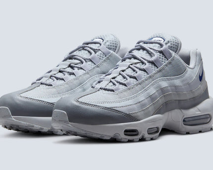 Men's Nike Air Max 95 Grey Midnight Navy Shoes