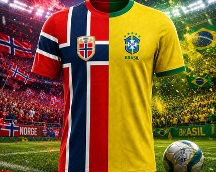 Norway x Brasil World Cup 2026 Limited Edition Jersey