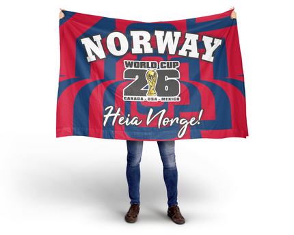 Norway World Cup 2026 Football Supporter Flag