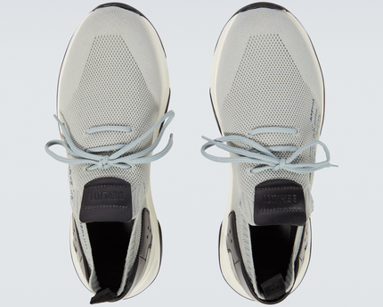 Men's Berluti Shadow Embroidered Grey Sneakers