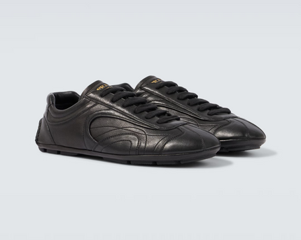 Men's Prada Montecarlo Re-Edition 2005 Leather Black Sneakers
