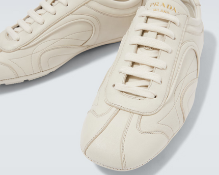 Men's Prada Montecarlo Re-Edition 2005 Leather White Sneakers