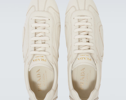Men's Prada Montecarlo Re-Edition 2005 Leather White Sneakers