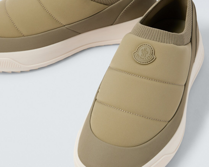 Men's Moncler Altive Slip-On Green Trainers