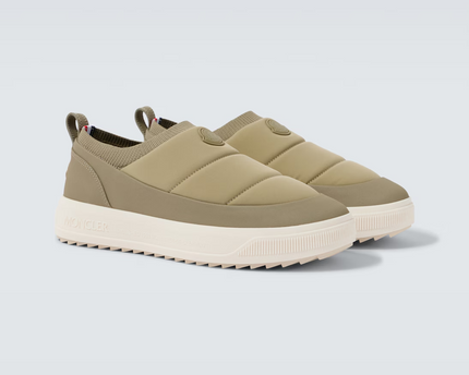 Men's Moncler Altive Slip-On Green Trainers