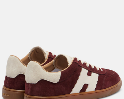 Men's Hogan Burgundy Sneakers