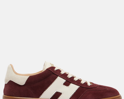 Men's Hogan Burgundy Sneakers