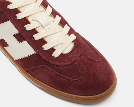 Men's Hogan Burgundy Sneakers