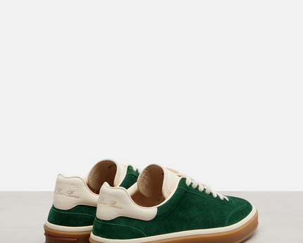 Men's Loro Piana Tennis Walk  Green Sneakers