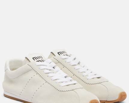 Men's Miu Miu Low Top White Sneaker