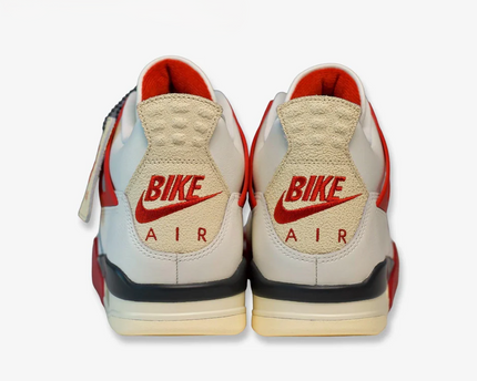 Men's Air Jordan 4 Retro OG SP x Nigel Sylvester 'Brick After Brick  Vintage Fire Red' Shoes