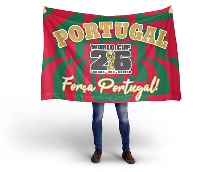 Portugal World Cup 2026 Football Supporter Flag