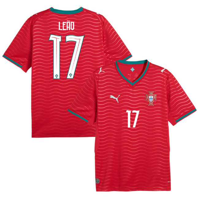Rafael Leao Portugal National Team 2026 Home Jersey - Red