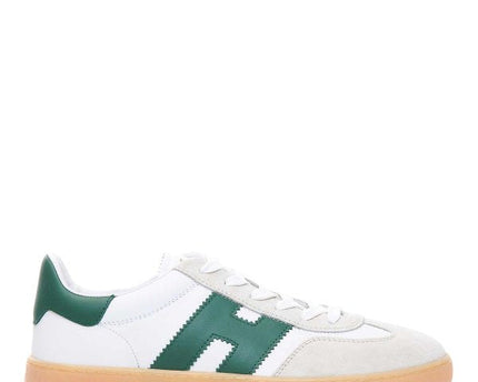 Men's Hogan White Green Sneakers