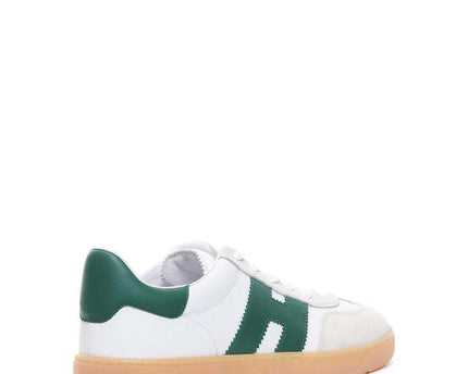 Men's Hogan White Green Sneakers