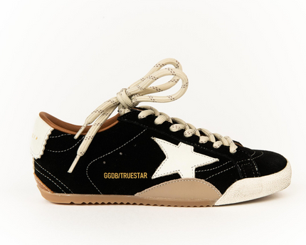 Men's Golden Goose Deluxe Brand Super-Star Black Sneakers