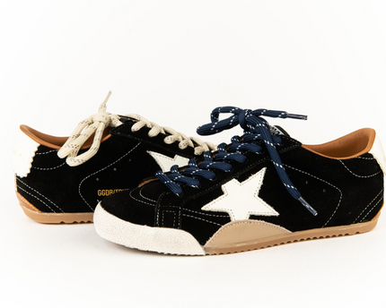 Men's Golden Goose Deluxe Brand Super-Star Black Sneakers