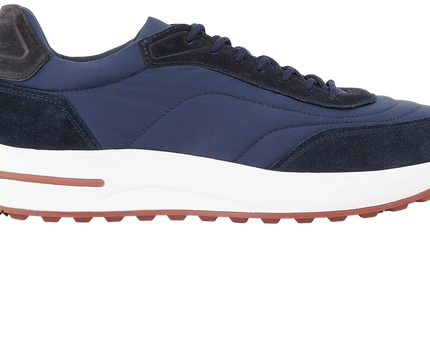 Men's Loro Piana Weekend Walk Navy Blue Sneakers