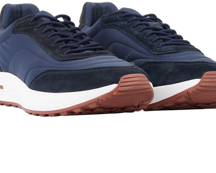Men's Loro Piana Weekend Walk Navy Blue Sneakers