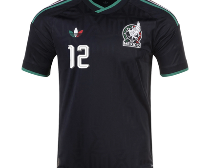 Mexico Malagon Match Third Jersey 2026 - Black