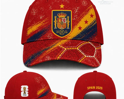 Spain World Cup 2026 Cap La Roja Fan Hat