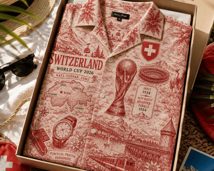 Switzerland Nati World Cup 2026 Limited Edition Hawaiian Shirt