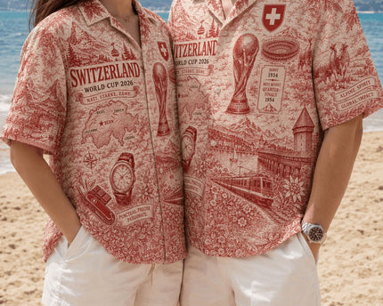 Switzerland Nati World Cup 2026 Limited Edition Hawaiian Shirt