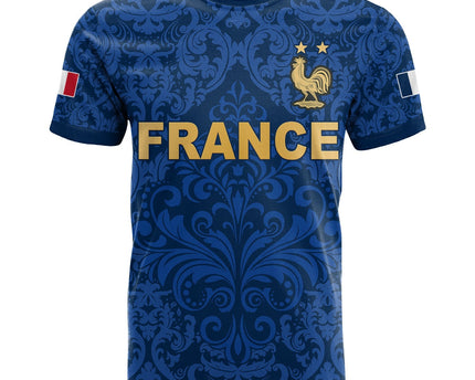 France Football T Shirt Elegant Lily World Cup Les Bleus Le Champion