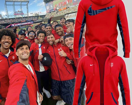 U.S. Soccer World Cup 2026 Special Edition Red Zip Hoodie