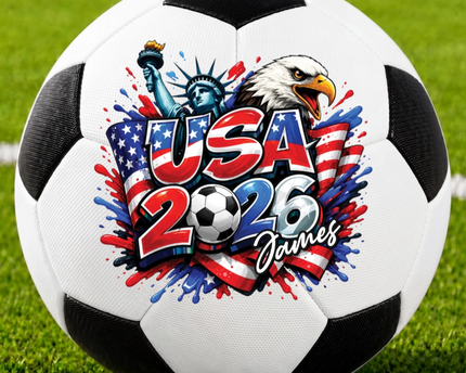 USA Soccer Ball - Personalized Gifts for Soccer Players