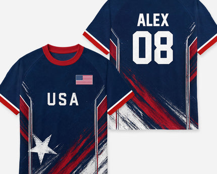 Country Soccer Jersey - Personalized Soccer Team Gifts