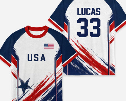 Country Soccer Jersey - Personalized Soccer Team Gifts
