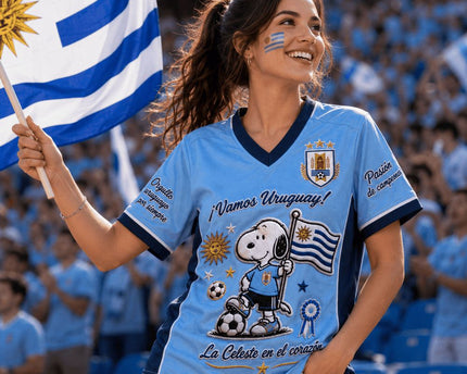 Uruguay x Snoopy World Cup 2026 Limited Edition Jersey