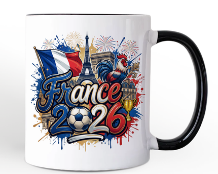 France 2026 Soccer Cup Global Championship Mug, Football Fans Gift