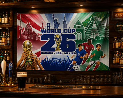 World Cup 2026 Supporter Flag