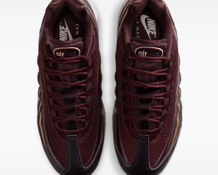 Men's Nike Air Max 95 Burgundy Crush Shoes