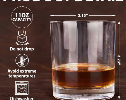 3D Metal Effect Once A Brother Always A Brother - Personalized Whiskey Glass