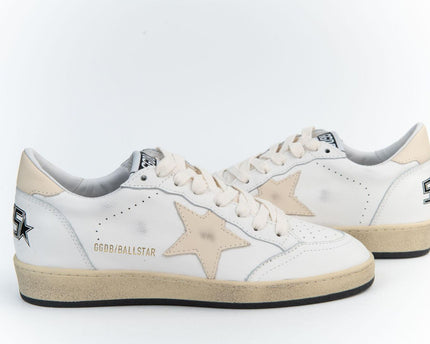 Golden Goose Women's Ball Star Leopard Low-Top Sneakers