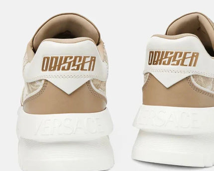 Men's Versace Odissea Beige Sneakers