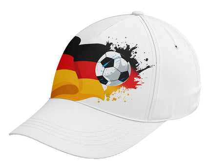 Custom Germany 2026 World Cup Jersey Sneakers Sports Shoes and Hat Combo Offer - White