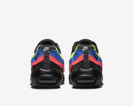 Men's Nike Air Max 95 Black Multi-Color Shoes