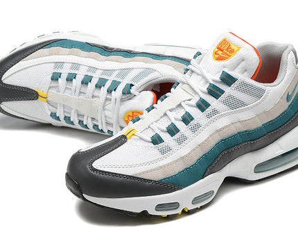 Men's Nike Air Max 95 Grey, Blue And Black Shoes