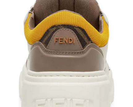 Men's Fendi Roma Match Brown Sneakers