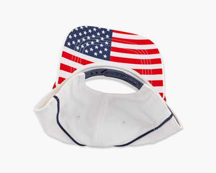 US Soccer White Podium Snapback