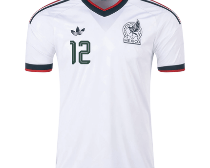 Acevedo Mexico Nation Team 2026 Away Stadium Jersey - White