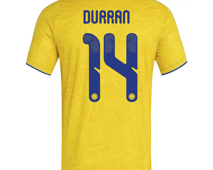 Duran Colombia Nation Team 2026 Home Jersey - Impact Yellow