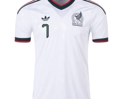 Berterame Mexico Nation Team 2026 Away Stadium Jersey - White